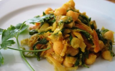 Curry mit Kichererbsen